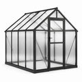 Gewächshaus Aluminium Polycarbonat 250x200x200 cm